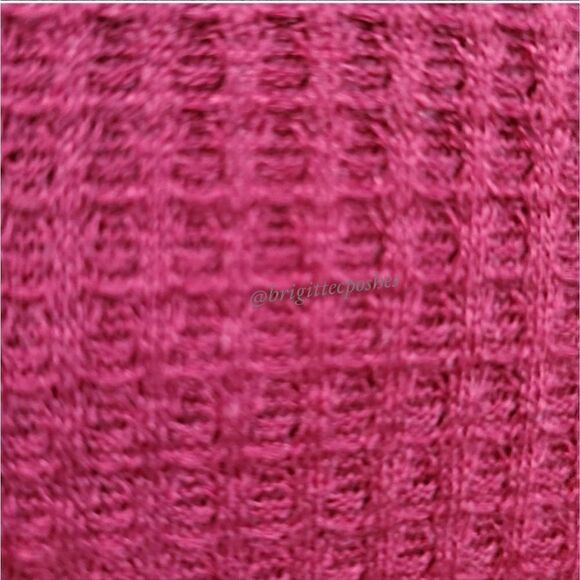 BIBI Long Sleeve Light Waffled Tops - Picture 6 of 13